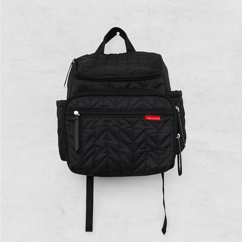 Skip Hop Black Quilted Backpack